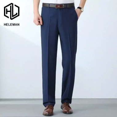 Quần âu nam trung niên ống suông dáng đứng, vải chống nhăn bigsize QTN - Giá 179.000