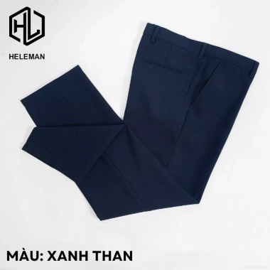 Quần âu nam trung niên ống suông dáng đứng, vải chống nhăn bigsize QTN - Giá 179.000 5 Quần âu nam trung niên ống suông dáng đứng, vải chống nhăn bigsize QTN - Giá 179.000 5