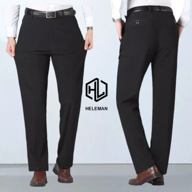 Quần âu nam trung niên ống suông dáng đứng, vải chống nhăn bigsize QTN - Giá 179.000