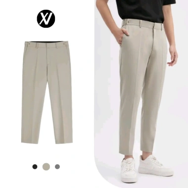 Quần Âu Nam Xuân Vũ Clothing - Quần Tây Sidetab Lưng Cao Dáng Baggy, Cạp Đai Chỉnh Eo, Giá Ưu Đãi 179.000₫