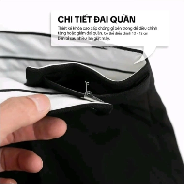 Quần Âu Nam Xuân Vũ Clothing - Quần Tây Sidetab Lưng Cao Dáng Baggy, Cạp Đai Chỉnh Eo, Giá Ưu Đãi 179.000₫
