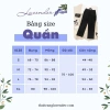 Quần âu nữ LAVENDER FASHION ống đứng chất liệu chéo nhật cao cấp, cạp đính cúc sang trọng, giảm giá 22% chỉ 360.000đ 7