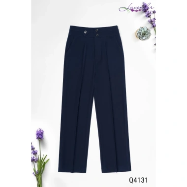 Quần âu nữ LAVENDER FASHION ống đứng chất liệu chéo nhật cao cấp, cạp đính cúc sang trọng, giảm giá 22% chỉ 360.000đ 9