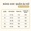 Quần Âu Nữ Ống Suông Dáng Đứng Form Đẹp - Công Sở, Tôn Dáng, Dễ Phối, Giá 125k 7