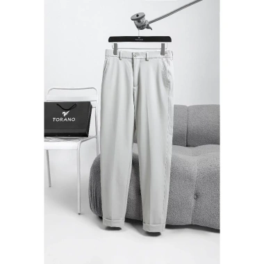 Quần âu Premium Torano slimfit cạp luồn chun thêu logo Hàn Quốc Giá chỉ 749.000đ 3