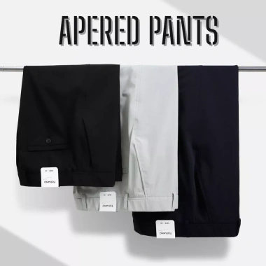 Quần âu slimfit nam trơn cạp luồn chun thêu logo Lịch Lãm Trẻ Trung Hàn Quốc GABT503 giá chỉ 749.000₫