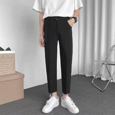 Quần Âu Tây Nam Đen Dây Lưng Vài Kiểu Mới Hàn Quốc Công Sở Cao Cấp Dáng Ôm Co Giãn Nhẹ Giá 400k