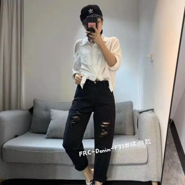 Quần baggy bò rách Quảng Châu HOT TRENDING - Giá chỉ 177.500₫, giảm tới 18%