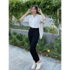 Quần baggy cạp cao 1 cúc nữ – Quần tây baggy lưng cao đẹp Hàn Quốc, đi học-đi làm, 158.399₫ MemiN Store 6