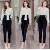 Quần Baggy Cạp Cao 2 Cúc Đen Lưng Cao Đi Học Công Sở - Giá 145k Giảm PQM STORE 6