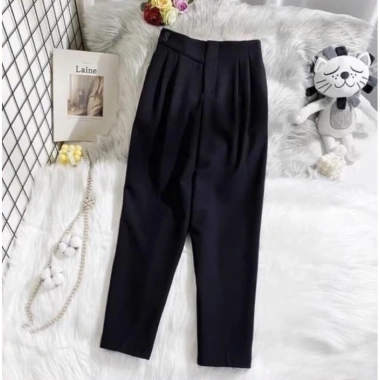 Quần Baggy Cạp Cao 2 Cúc Lệch Lưng Chun Siêu Đẹp - Giá chỉ 109.000 VND 8 Quần Baggy Cạp Cao 2 Cúc Lệch Lưng Chun Siêu Đẹp - Giá chỉ 109.000 VND 8