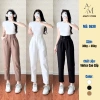 Quần baggy cạp cao nữ 2 khuy Anmy - ống đứng tôn dáng, vải mềm mại, giá 250k