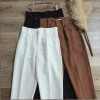 Quần baggy cạp cao nữ 2 khuy Anmy - ống đứng tôn dáng, vải mềm mại, giá 250k 7