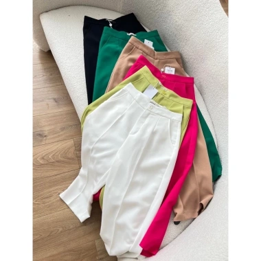 Quần baggy cạp cao nữ đa màu - Quần tây siêu hot trend, giảm giá chỉ 99.000₫ 8
