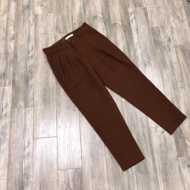 Quần baggy công sở dáng gấu màu đen basic và quần tây dễ phối, giá 102.000đ 3