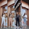 Quần baggy cúc bọc quần tây nữ đẹp lưng cao thoải mái đi học - Giá 108.000 VND
