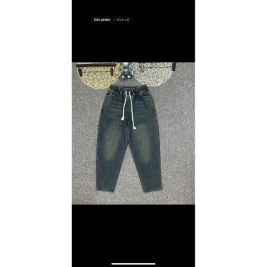 Quần baggy jeans dày mềm, giảm giá 20% - Giá chỉ 103k, ảnh thật, hàng QC xả