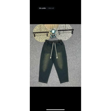 Quần baggy jeans dày mềm, giảm giá 20% - Giá chỉ 103k, ảnh thật, hàng QC xả