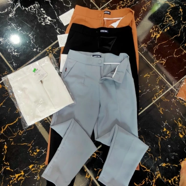 Quần Baggy khuy bọc dáng quần tây công sở siêu xinh - Giá ưu đãi 140k 2