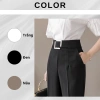 Quần baggy lưng cao khóa sườn Anmy - ống đứng tôn dáng công sở, chỉ 250k 7