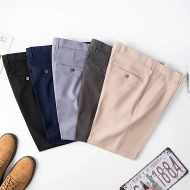 Quần baggy nam ống rộng không nhăn không xù Premium thời trang QBG giá 130.000₫