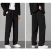 Quần baggy nam ống suông cạp chun co giãn, mềm mịn, phù hợp công sở - 136.000₫ 8