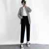 Quần baggy nữ basic lưng cao chất tuyết mưa - Giá 140k, thích hợp đi học, đi làm 2