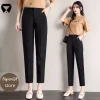 Quần baggy nữ Bigsize 60-100kg, quần tây công sở lưng cao ống rộng, đi học đi làm chỉ 200.000 VND 5