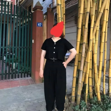 Quần baggy nữ Bigsize 60-100kg, quần tây công sở lưng cao ống rộng, đi học đi làm chỉ 200.000 VND 8
