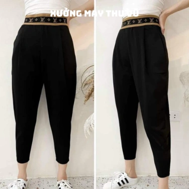Quần baggy nữ cạp cao Thu Vũ – quần tây công sở UMI, co giãn 4 chiều, mềm mát, chỉ 102.400₫