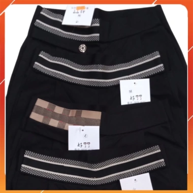Quần baggy nữ cạp cao Thu Vũ, vải UMI Hàn co giãn 4 chiều, không sổ lông, không cắn chỉ - 93.750đ