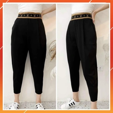 Quần baggy nữ cạp cao Thu Vũ, vải UMI Hàn co giãn 4 chiều, không sổ lông, không cắn chỉ - 93.750đ