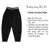 Quần baggy nữ cạp cao Thu Vũ, vải UMI Hàn co giãn 4 chiều, không sổ lông, không cắn chỉ - 93.750đ 4