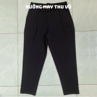 Quần baggy nữ cạp khuy Thu Vũ quần tây công sở chất Umi co giãn 4 chiều 160k 5