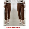 Quần baggy nữ cạp khuy Thu Vũ – Quần tây vải umi co giãn 4 chiều, thấm mồ hôi, giá 180k 6