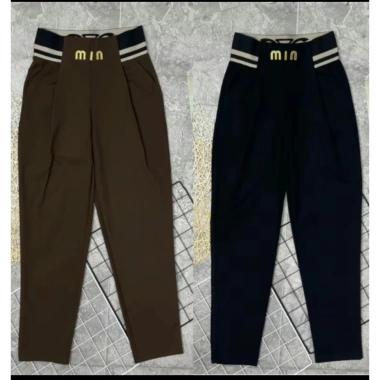 Quần baggy nữ cạp MIN, quần tây công sở vải Umi Hàn co giãn 4 chiều, không cắn chỉ, thấm hút mồ hôi – giảm giá 220k