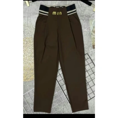 Quần baggy nữ cạp MIN, quần tây công sở vải Umi Hàn co giãn 4 chiều, không cắn chỉ, thấm hút mồ hôi – giảm giá 220k