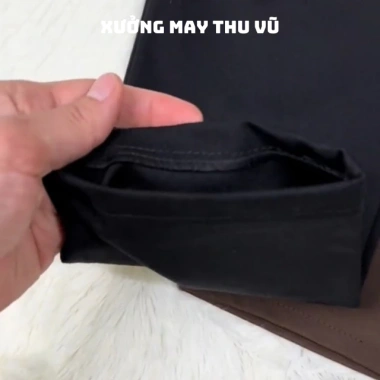 Quần baggy nữ cạp MIN Thu Vũ - Quần tây công nữ chất UMI cao cấp, co giãn 4 chiều, thấm hút mồ hôi, giá chỉ 160.000₫