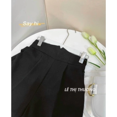 Quần baggy nữ cạp V thời trang, quần tây thụng kiểu mới siêu hót - Giá 81.497 VND 5 Quần baggy nữ cạp V thời trang, quần tây thụng kiểu mới siêu hót - Giá 81.497 VND 5