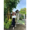 Quần baggy nữ cạp V thời trang, quần tây thụng kiểu mới siêu hót - Giá 81.497 VND 8