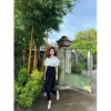 Quần baggy nữ cạp V thời trang, quần tây thụng kiểu mới siêu hót - Giá 81.497 VND 10