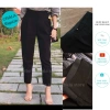 Quần Baggy Nữ Chun Sau Khóa Sườn Lưng Cao – Phong Cách Hàn Quốc, Đẹp Đi Học Đi Làm, Giá 110k Giảm từ 139.7k 3