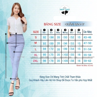 Quần Baggy Nữ Công Sở Đai Vuông Vàng - Vitex Cao Cấp, Cạp Cao, Đen Nâu Tây Sang Trọng 9