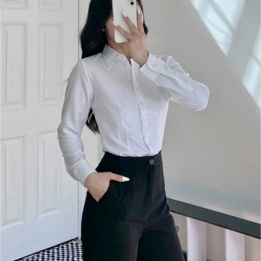 Quần baggy nữ công sở gấu đen siêu thoải mái - Phong cách, giá chỉ 102.000₫