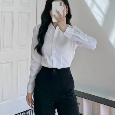 Quần baggy nữ công sở gấu đen siêu thoải mái - Phong cách, giá chỉ 102.000₫