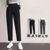 Quần baggy nữ lưng cao cạp cao công sở thanh lịch size 45-80kg mã 303 chất liệu cao cấp