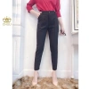 Quần baggy nữ lưng cao cạp cao công sở thanh lịch size 45-80kg mã 303 chất liệu cao cấp 6