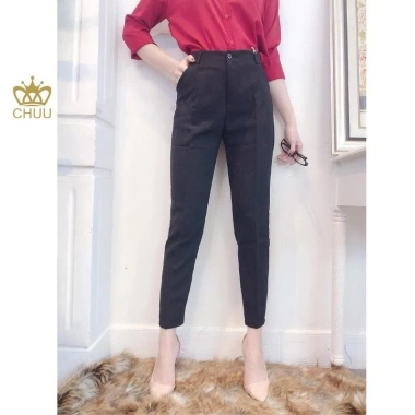 Quần baggy nữ lưng cao cạp cao công sở thanh lịch size 45-80kg mã 303 chất liệu cao cấp 6 Quần baggy nữ lưng cao cạp cao công sở thanh lịch size 45-80kg mã 303 chất liệu cao cấp 6