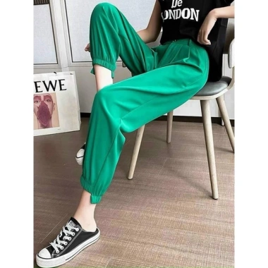 Quần baggy nữ lưng chun bo gấu lệch siêu hót - mã mới 008, giá chỉ 129.000₫ 9