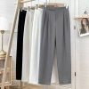 Quần baggy nữ lưng chun cạp cao vải quần tây công sở mã 888 - Giá 89.000 VND